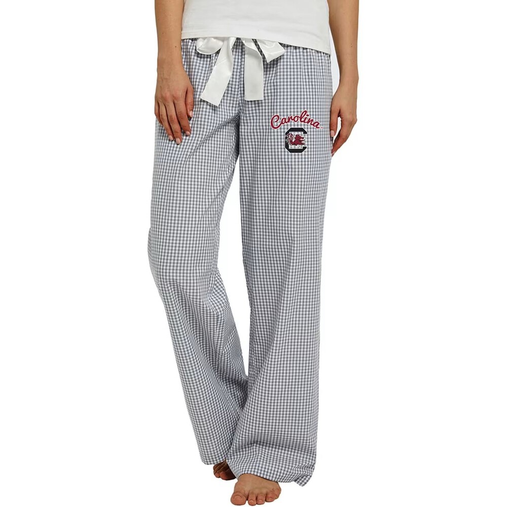 Concepts Sports Women Size Large SC Gamecocks Plaid Flannel Lounge Pants MINT